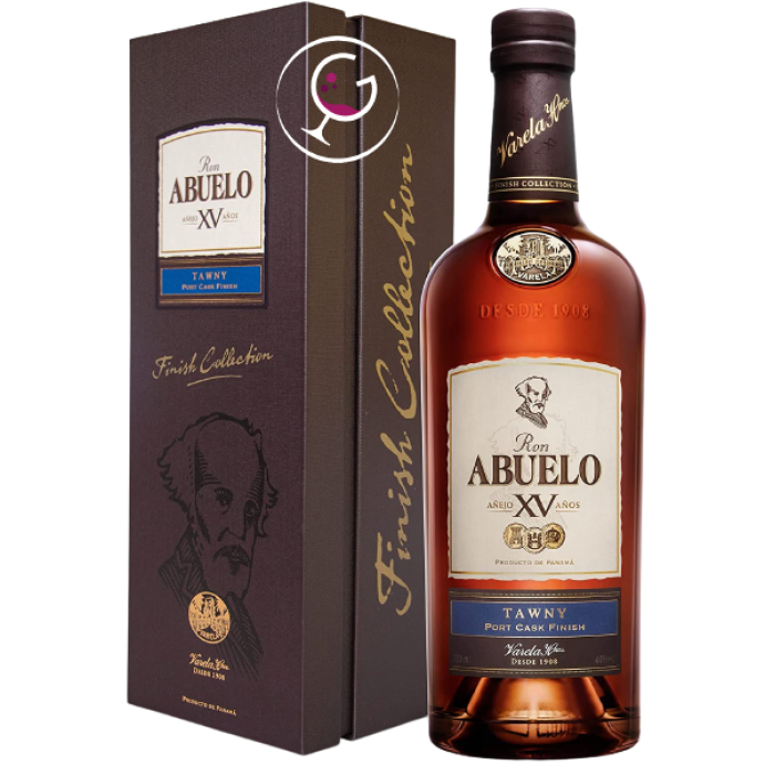 RHUM ABUELO RES.XV ANOS FINISH PORTO TAWNY 40% CL.70 GB