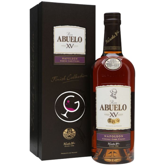 RHUM ABUELO RES.XV ANOS FINISH COGNAC 40% CL.70 GB