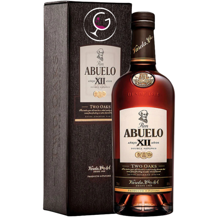 RHUM ABUELO RES.XII ANOS TWO OAKS 40% CL.70 GB