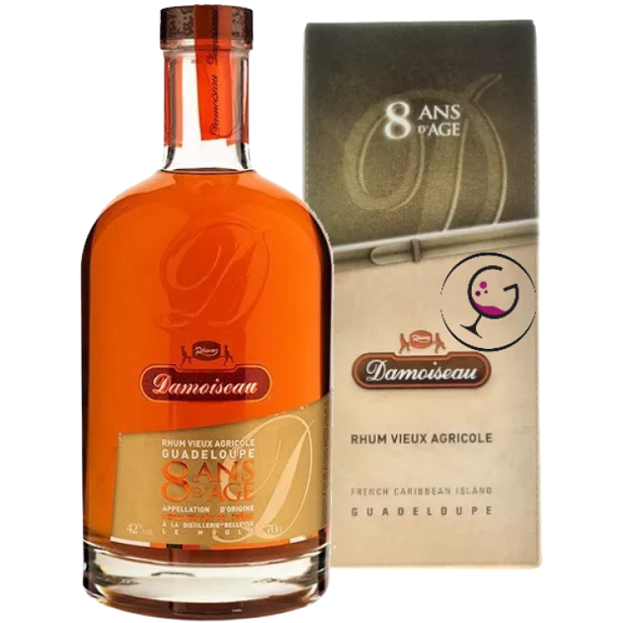 RHUM DAMOISEAU V.AGRICOLE 8Y 42% CL.70 GB