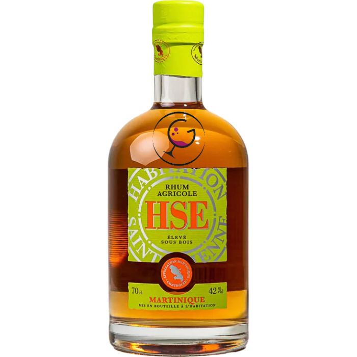 RHUM ST.ETIENNE HSE AGRICOLE ELEVE SOUS BOIS 42% CL.70