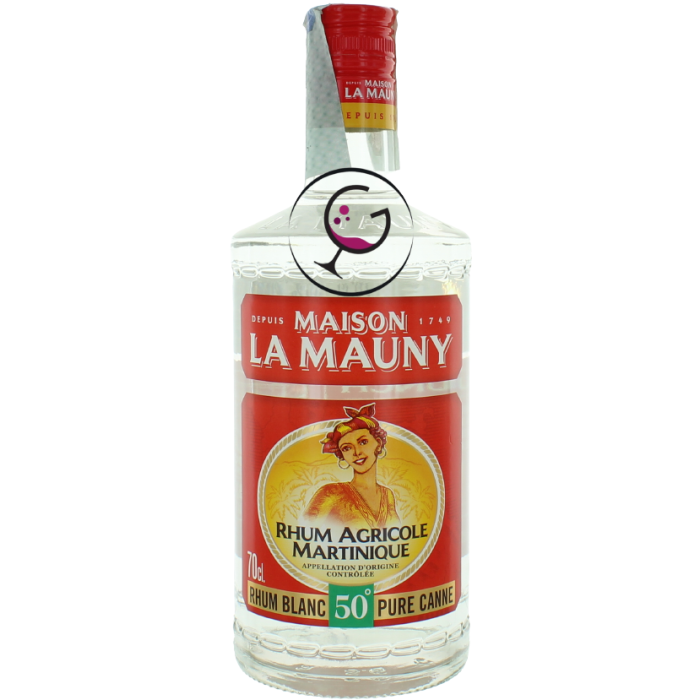 RHUM LA MAUNY AGRICOLE BLANC 50% CL.70