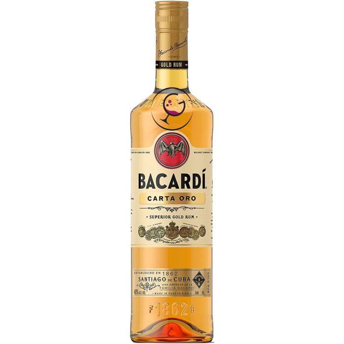 RHUM BACARDI CARTA ORO 40% LT.1