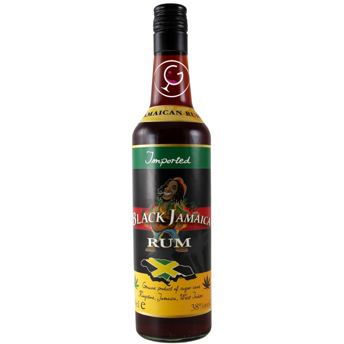 RHUM BLACK JAMAICA 38% CL.70