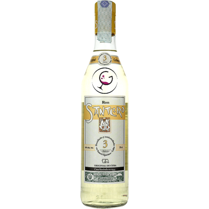 RHUM SANTERO 3Y ANOS 38% CL.70 #