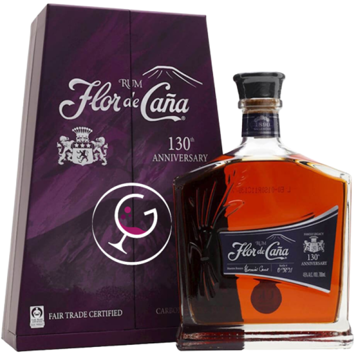 RHUM FLOR DE CANA 20Y 130*ANNIV. 45% CL.70 GB