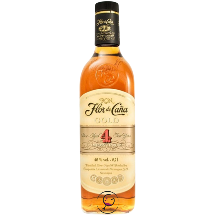 RHUM FLOR DE CANA 4Y GOLD 40% LT.1