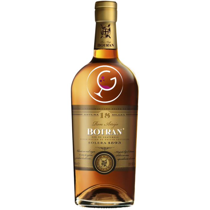 RHUM BOTRAN 18Y SOLERA 1893 ANEJO 40% CL.70