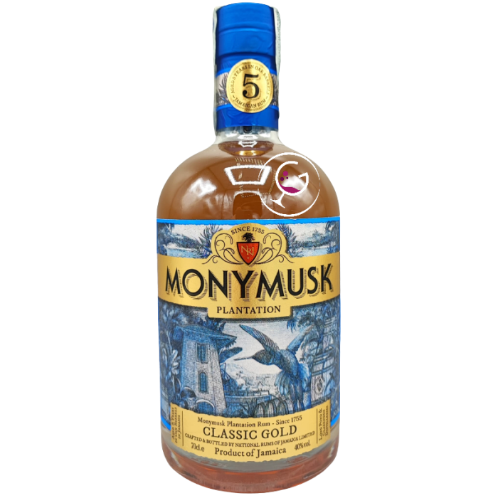 RHUM MONYMUSK CLASSIC GOLD 5Y 40% CL.70