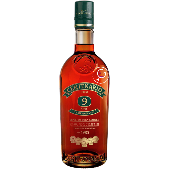 RHUM CENTENARIO 9Y CONMEMORATIVO 40% CL.70