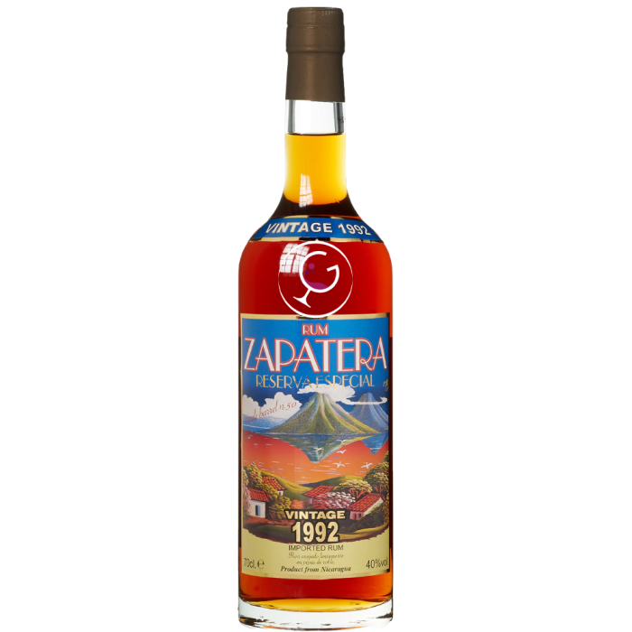 RHUM ZAPATERA RESERVA ESPECIAL 1992 40% CL.70