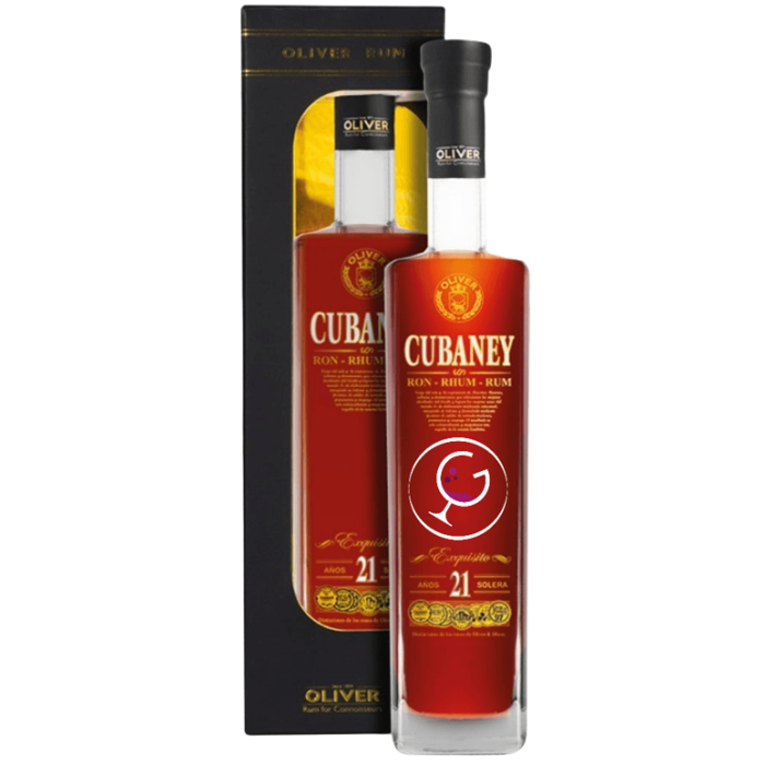 RHUM CUBANEY 21Y XO EXQUISITO 38% CL.70 GB