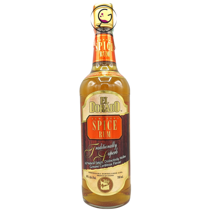 RHUM EL DORADO DEMERARA SPICED 40% CL.70