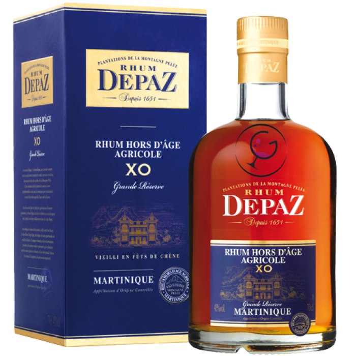 RHUM DEPAZ GRANDE RESERVE XO 45% CL.70