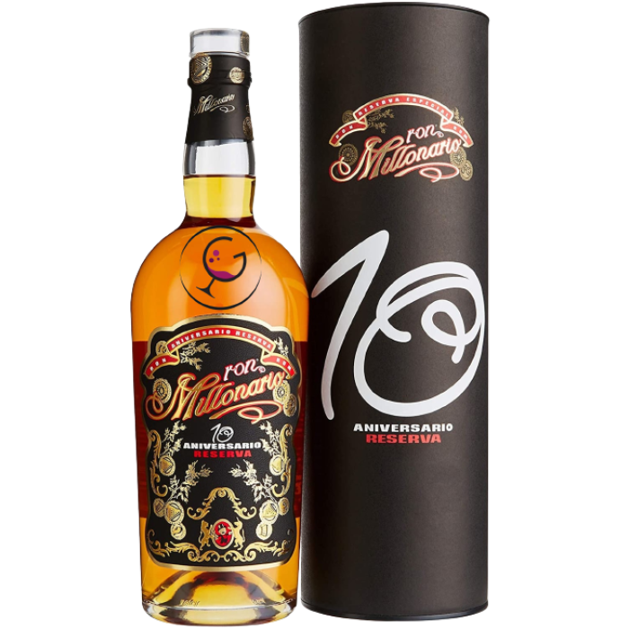 RHUM MILLONARIO RESERVA 10*ANNIV. 40% CL.70 TUBO