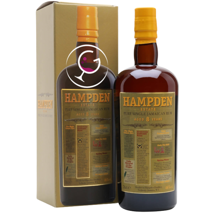 RHUM HAMPDEN ESTATE OWH 8Y 46% CL.70 GB