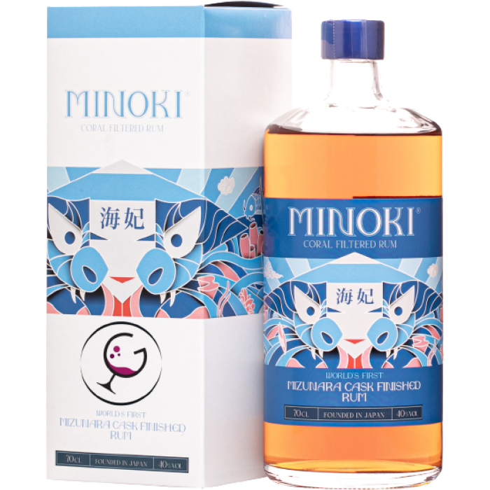 RHUM MINOKI CORAL FINISH 40% CL.70 JAPAN