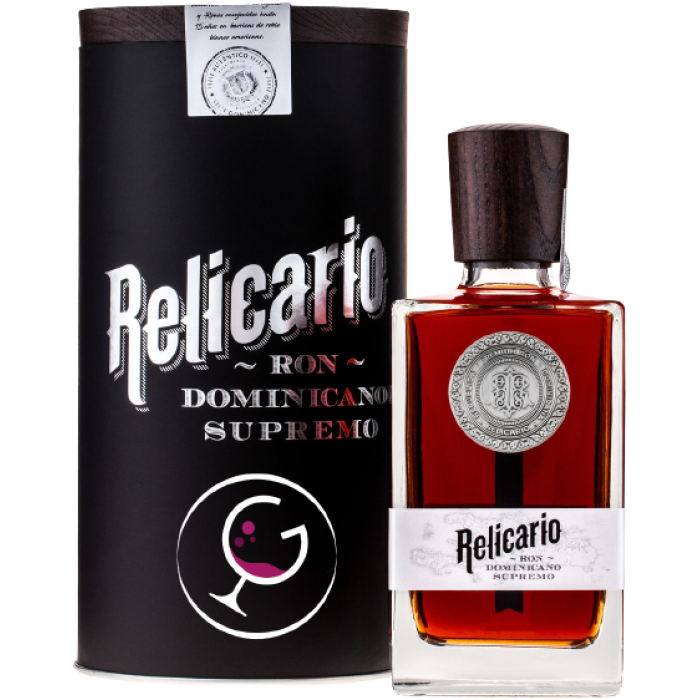 RHUM RELICARIO 15Y SUPREMO 40% CL.70 TUBO