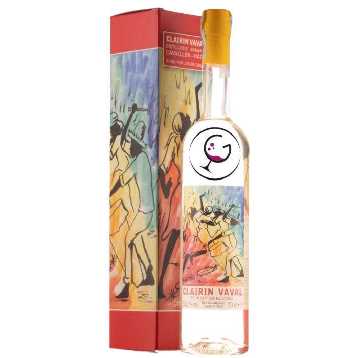 RHUM CLAIRIN VAVAL 10 RECOLTE 2022 53,3% CL.70 GB