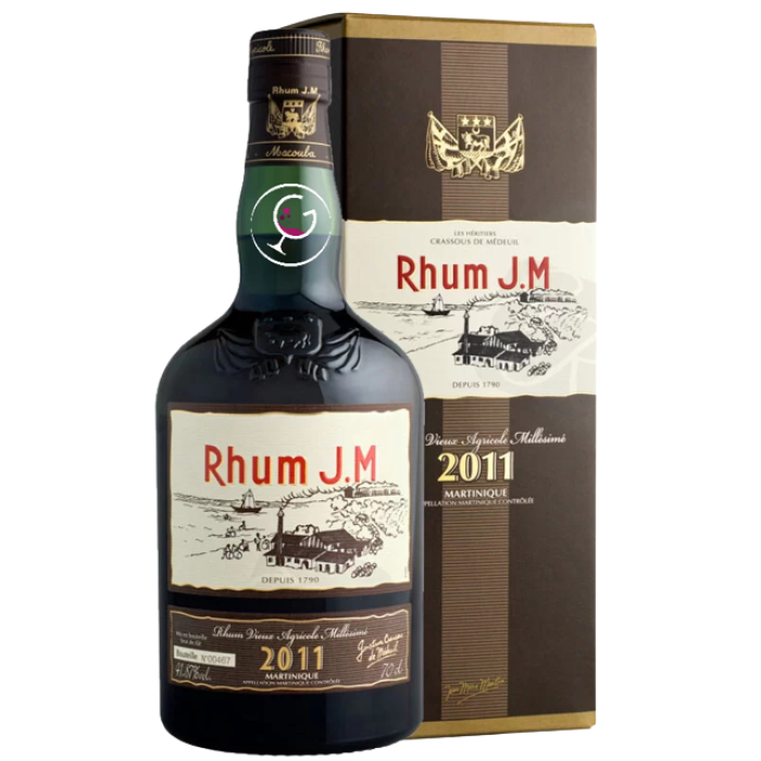 RHUM J.M V.AGRICOLE MILLESIME 2011 45% CL.70