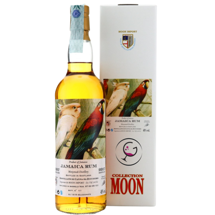 RHUM MOON IMP.JAMAICA 2005 18Y PAPPAGALLI 45% CL.70 GB