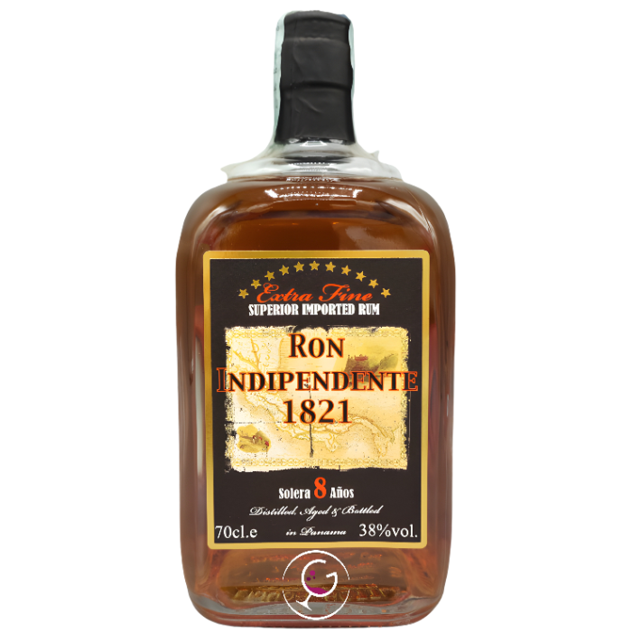 RHUM INDIPENDENTE 1821 8Y SOLERA 38% CL.70