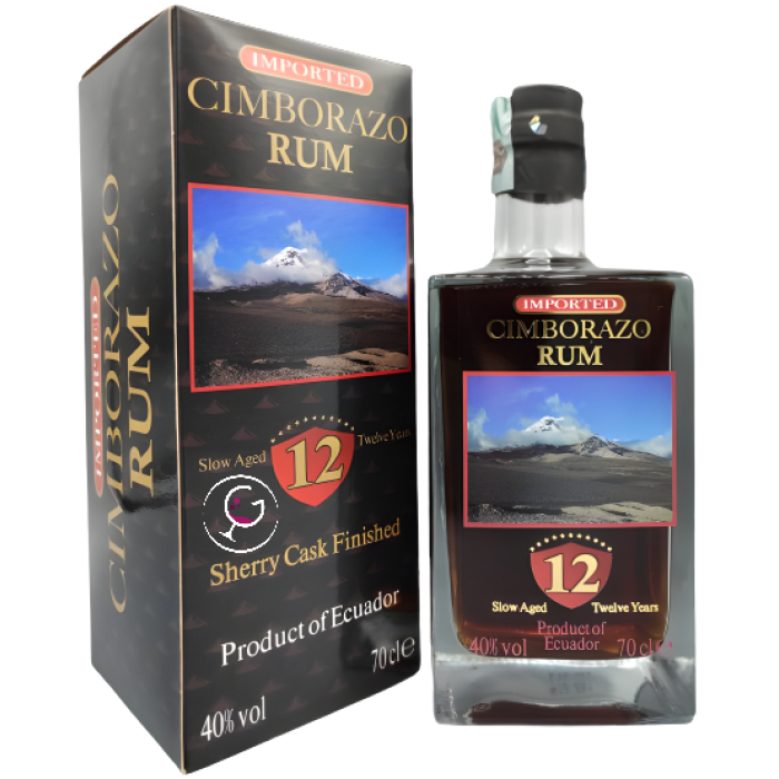 RHUM CIMBORAZO 12Y 40% CL.70