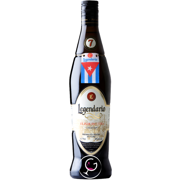 LEGENDARIO ELIXIR DE CUBA 7Y RHUM LIQUEUR 34% CL.70