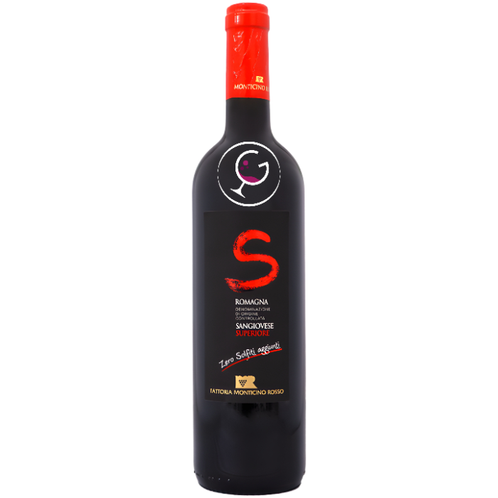 MONTICINO ROSSO SANGIOVESE SUP.DOC "S" ZERO SOLF.2023 CL.75