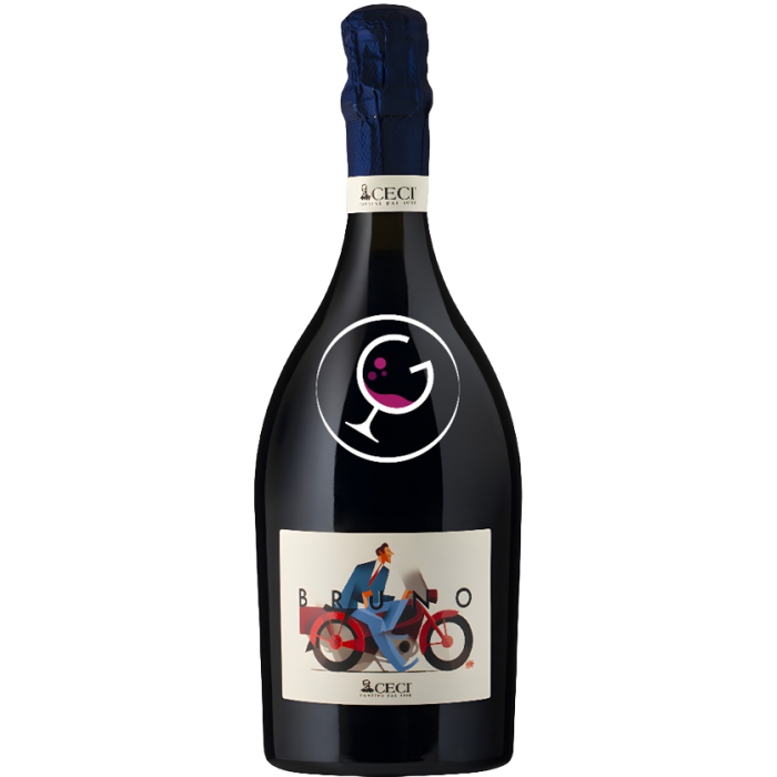 SPUMANTE CECI LAMBRUSCO ROSSO BRUT BRUNO CECI CL.75