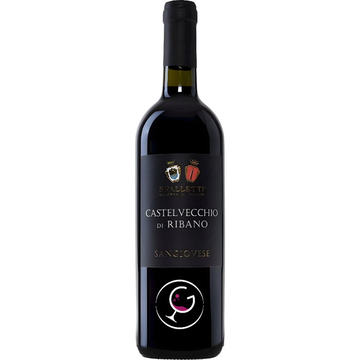 SPALLETTI SANGIOVESE DOC CASTELVECCHIO D.RIBANO 2019 CL.75