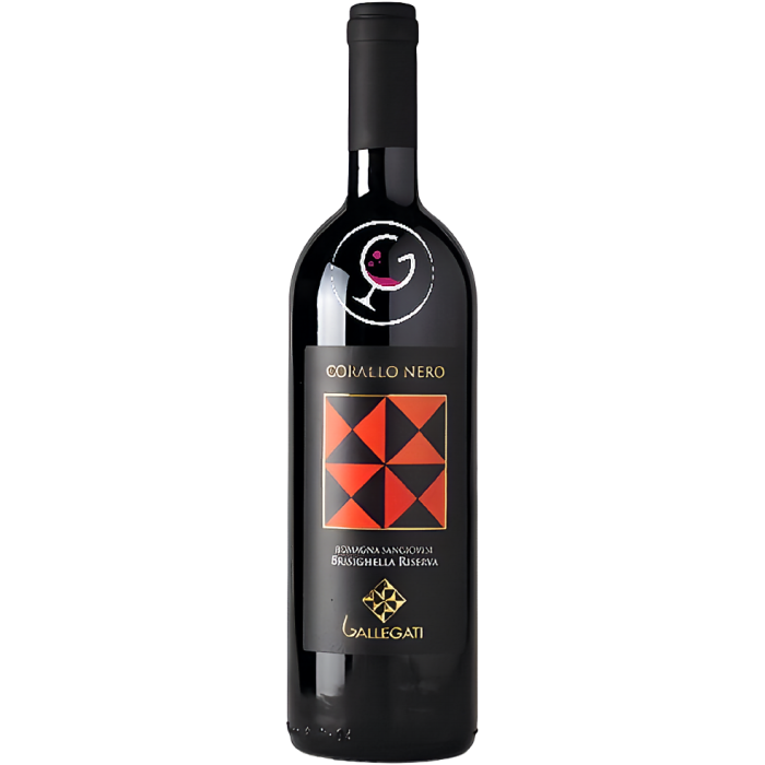 GALLEGATI ROMAGNA DOC SANGIOVESE RIS."CORALLO NERO" 2018 CL.75 #