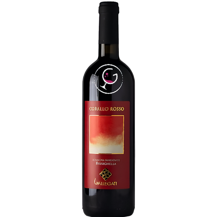 GALLEGATI ROMAGNA DOC SANGIOVESE "CORALLO ROSSO" 2021 CL.75