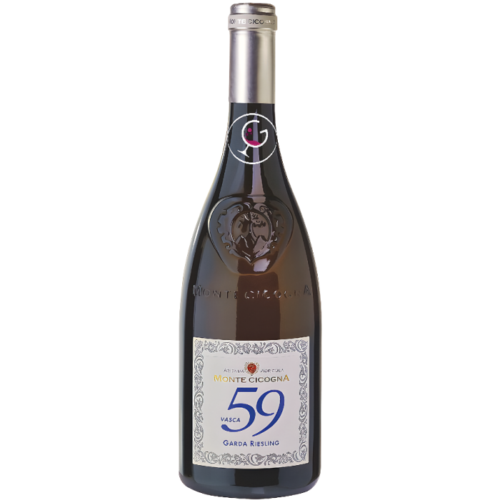 MONTE CICOGNA GARDA DOC RIESLING VASCA 59 2019 CL.75 #