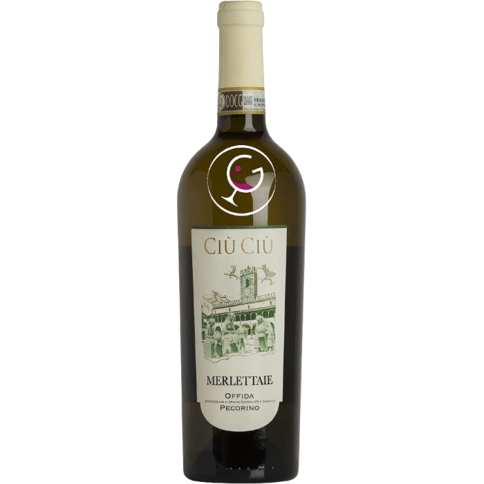 CIU CIU PECORINO OFF.DOCG LE MERLETTAIE 2022 CL.75 BIO-VEG