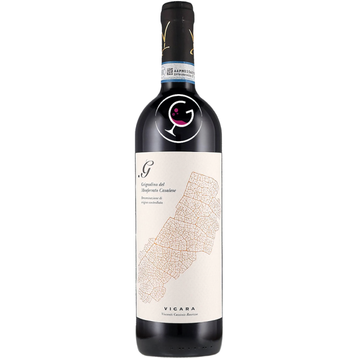 VICARA MONFERRATO CASALESE DOC "G" GRIGNOLINO 2016 CL.75