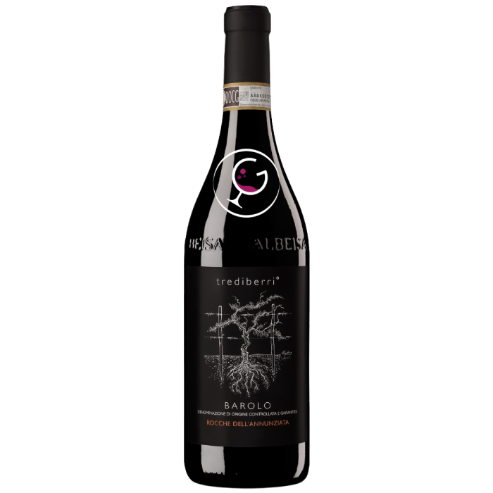 TREDIBERRI BAROLO DOCG ROCCHE D.ANNUNZIATA 2017 CL.75 -combo-