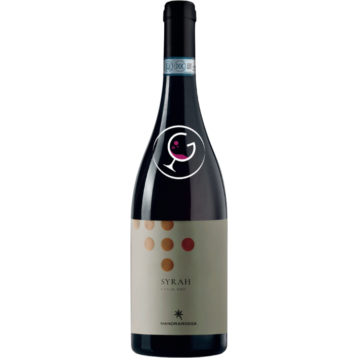 MANDRAROSSA SYRAH SICILIA DOC 2023 CL.75