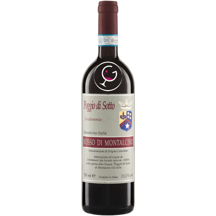 POGGIO DI SOTTO ROSSO MONTAL.DOC 2009 CL.75