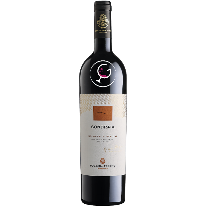 POGG.AL TESORO BOLGHERI ROSSO SUP.DOC SONDRAIA 2017 CL.75