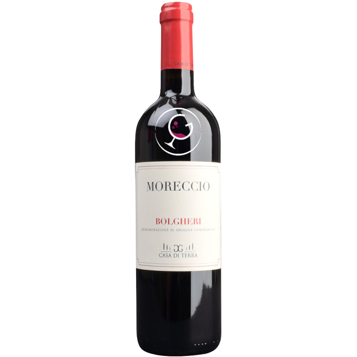 CASA DI TERRA BOLGHERI ROSSO DOC MORECCIO 2019 CL.75