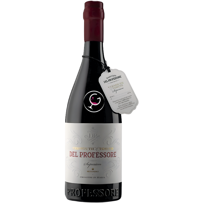 VERMOUTH DEL PROFESSORE SUPERIORE TOR.ROSSO 18% CL.75 L.E.