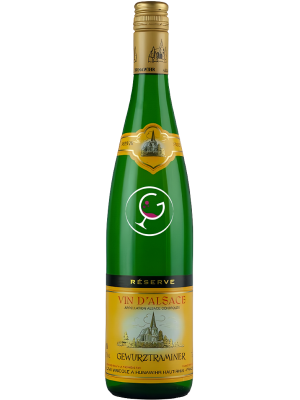 CAVE VIN.HUNAWIHR GEWURZTRAMINER D'ALSACE RES.2018 CL.75