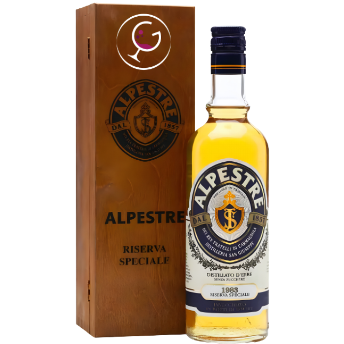 ALPESTRE DISTILLATO D'ERBE RISERVA 1983 49,2% CL.70 LEGNO