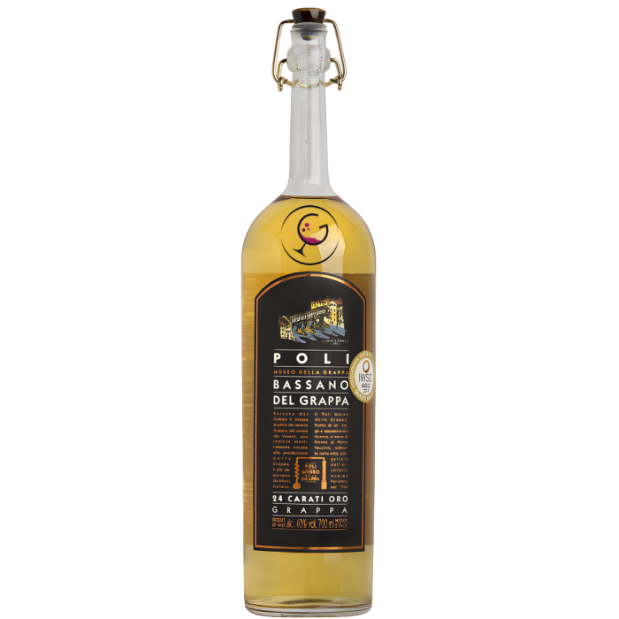 GRAPPA J.POLI BASSANO 24 CARATI SCURA 40% CL.70