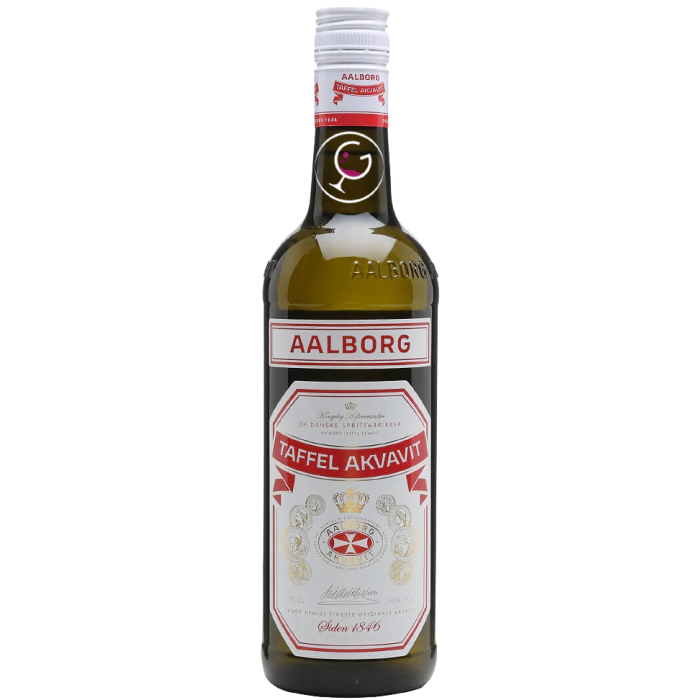 AALBORG TAFFEL AKVAVIT 45% CL.70 -ACQUAVITE-