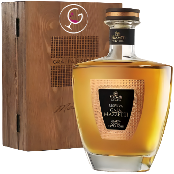 GRAPPA MAZZETTI RISERVA GAIA 43% CL.70 LEGNO