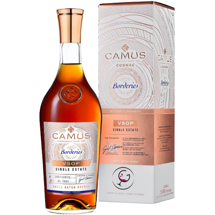 COGNAC CAMUS VSOP BORDERIES 40% CL.70 GIFTBOX