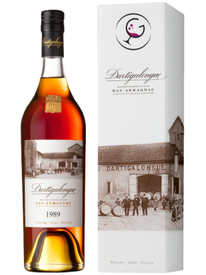 BAS ARMAGNAC DARTIGALONGUE MILL.1989 40% CL.70 LEGNO