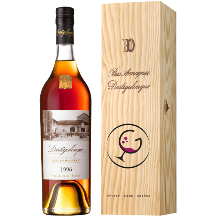 BAS ARMAGNAC DARTIGALONGUE MILL.1996 40% CL.70 LEGNO